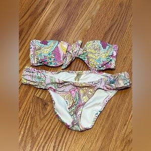 Victoria’s Secret Paisley Two Piece Bikini XS/S